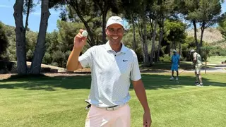 Rafa Nadal cumple el sueño de todo golfista