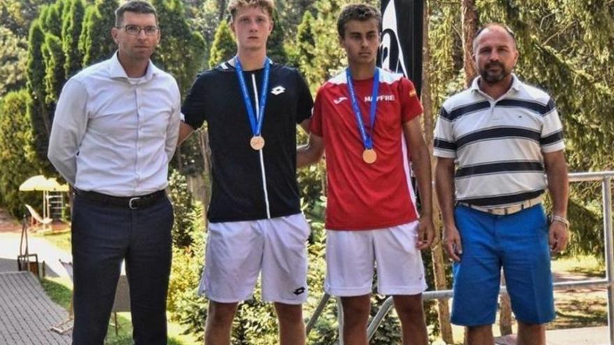 Rafa Segado, medalla de bronce en el Europeo sub-16