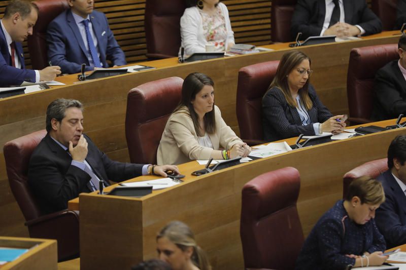 Pleno de investidura de Ximo Puig en las Corts