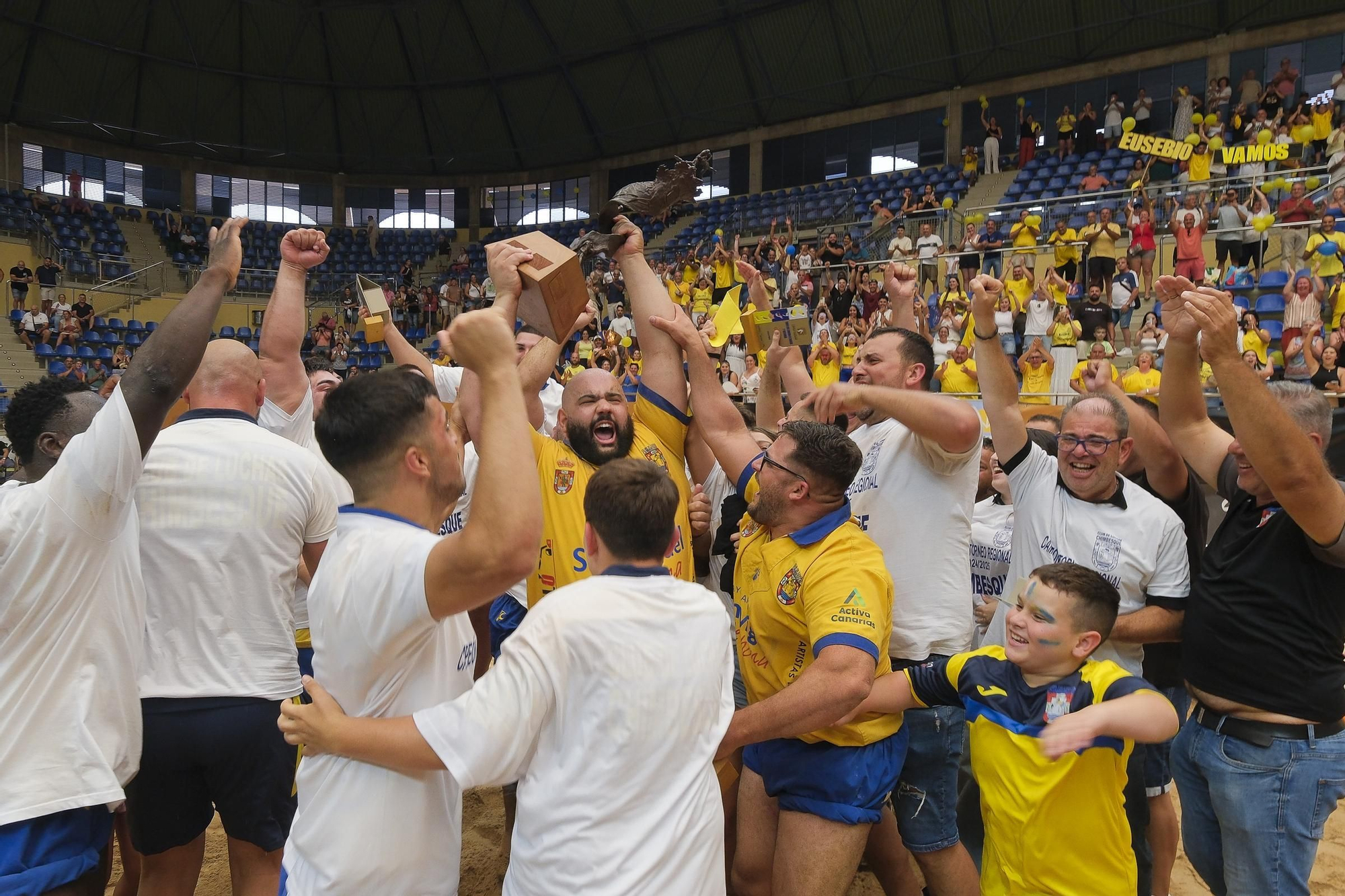 Final del torneo DISA Gobierno de Canarias de Lucha