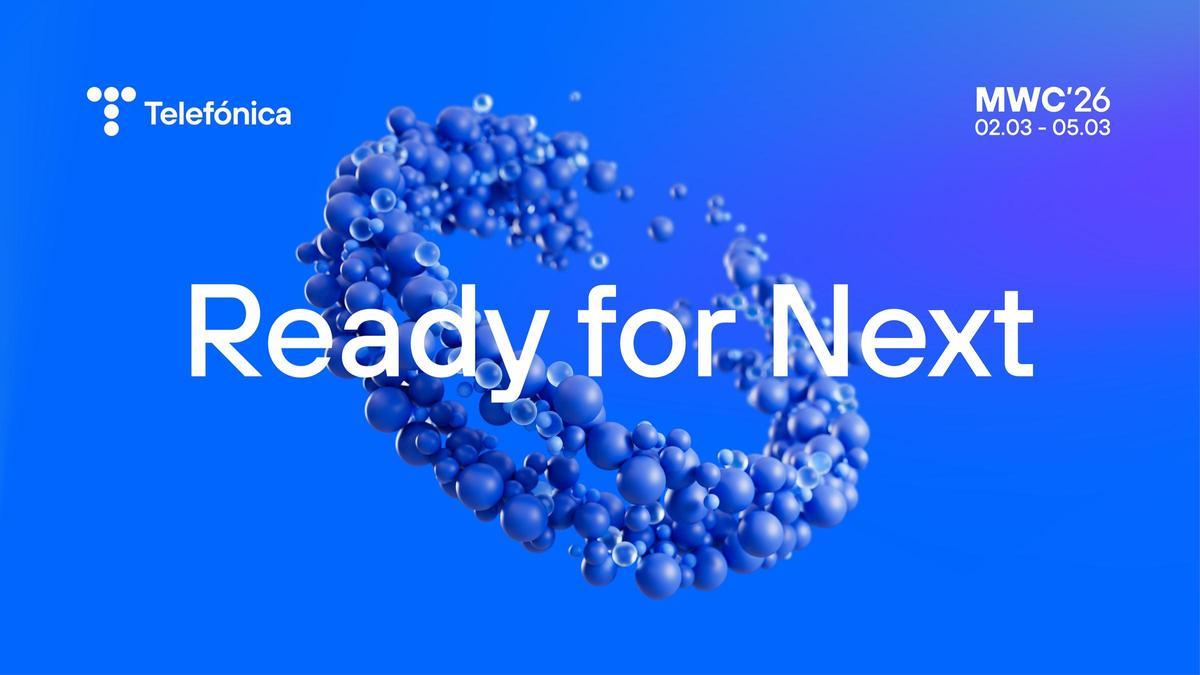 'Preparados para el futuro' es el lema con el que Telefónica estatará presente en el MWC