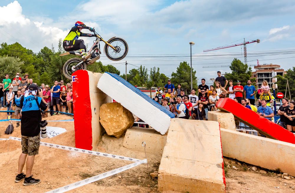 Bou se luce en el Mundial de Trial de La Nucía.