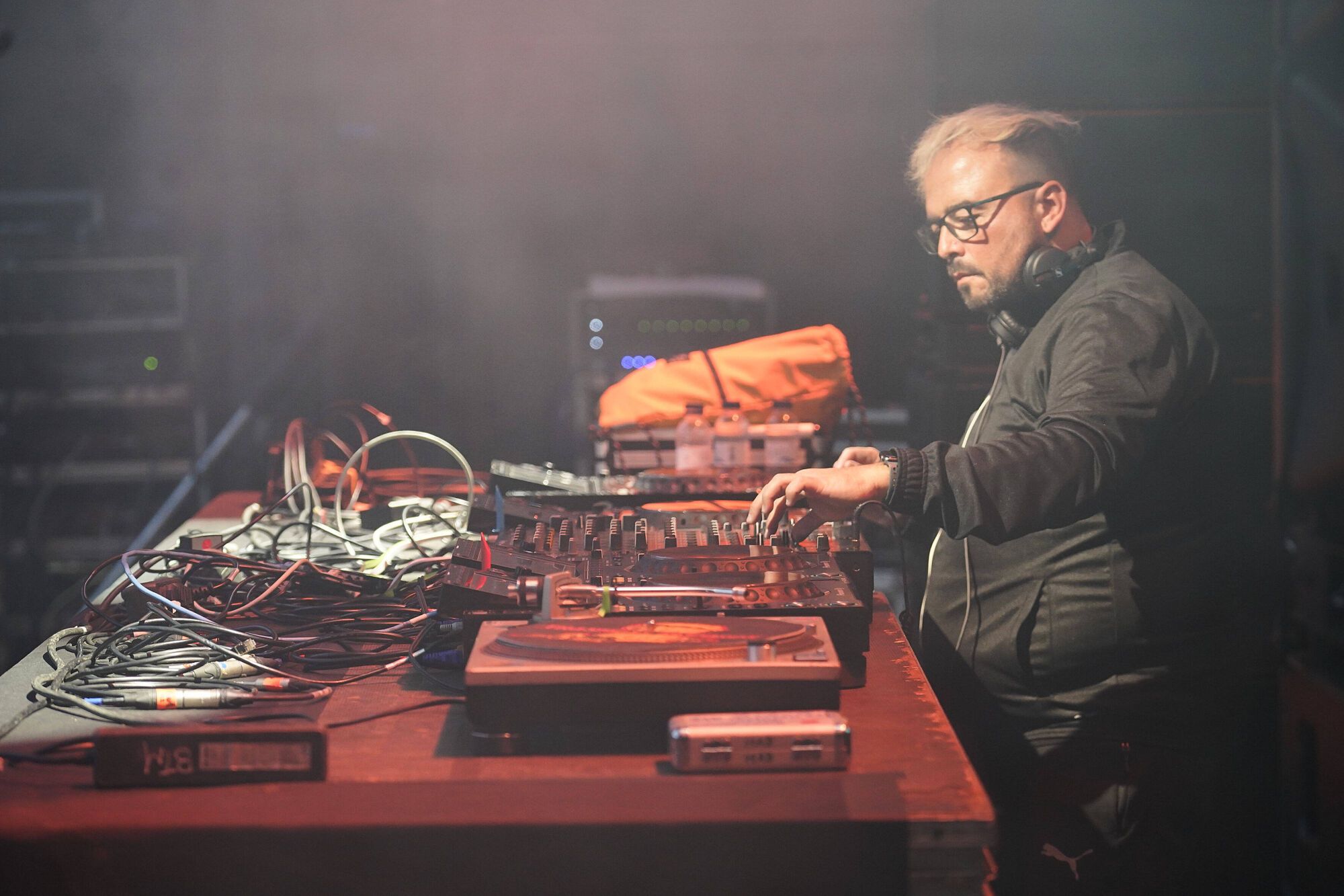 Les fotos de la Nit Electrònica al parc del Migdia