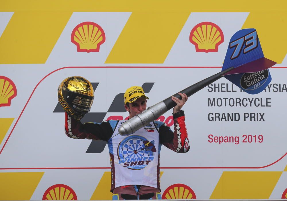 Álex Márquez, campeón de Moto2.