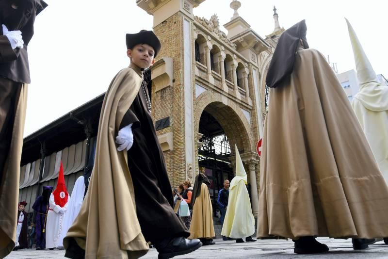 Acto de la Virgen de la Soledad ante el Cristo de la Cama