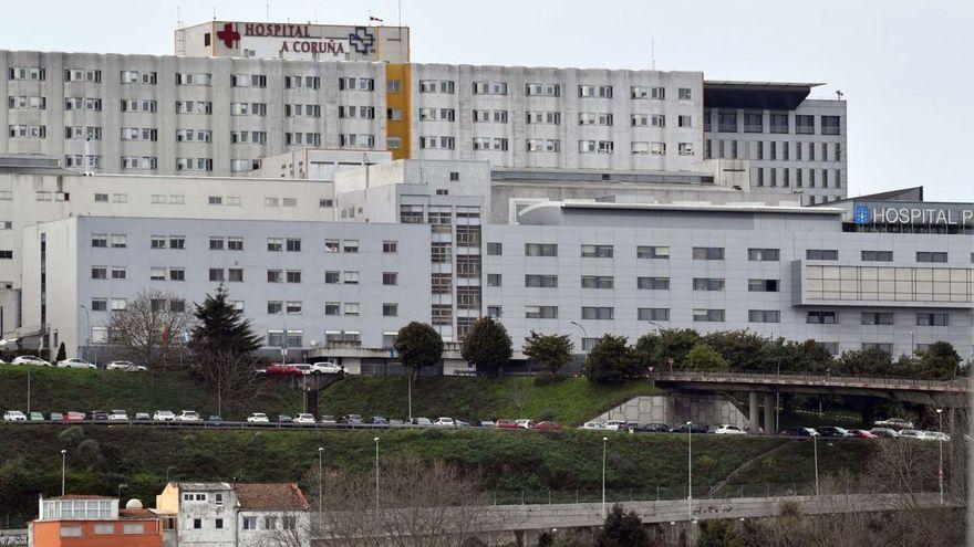 Vista general del Hospital de A Coruña.