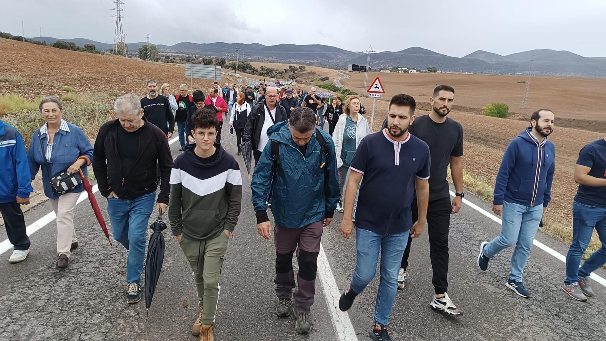 Marcha por el agua de los vecinos del Guadiato y Los Pedroches