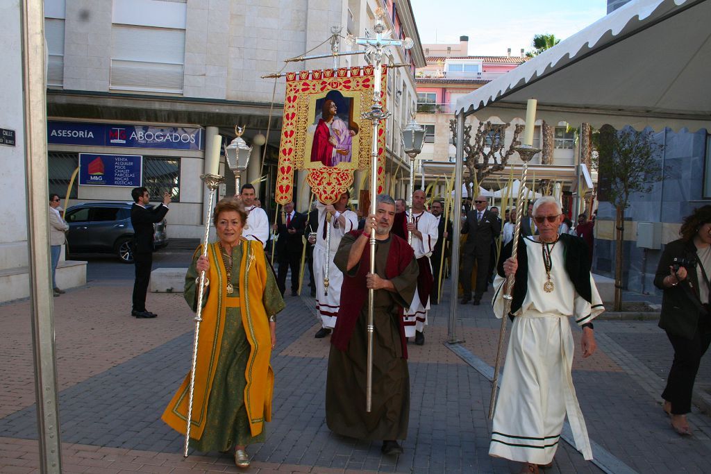 Bendición de las palmas del Paso Blanco en Lorca