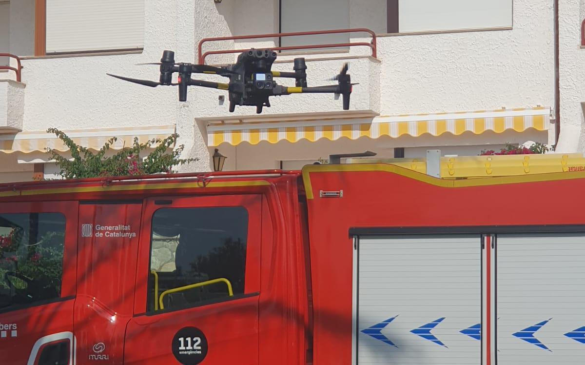 Els drons, nous aliats imprescindibles dels Bombers en rescats i incendis