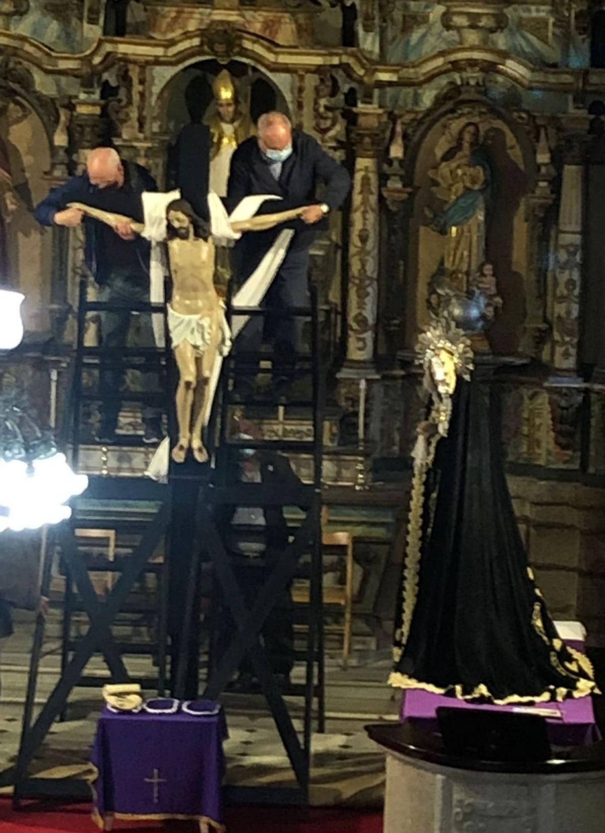 Un momento dunha edición anterior do Santo Enterro.