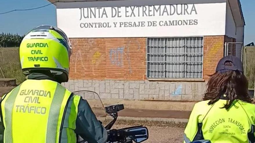 Extremadura refuerza el control sobre el peso de los vehículos en carretera