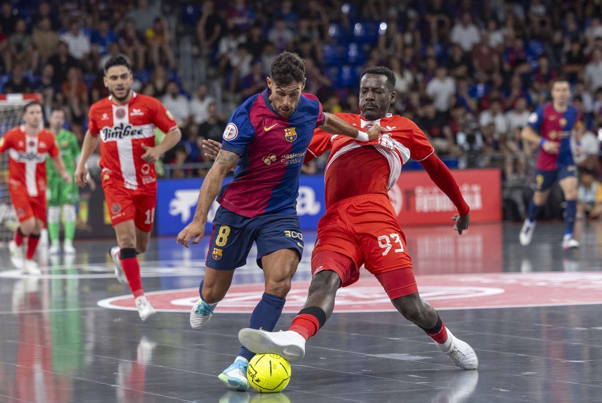 FC Barcelona VS Cartagena. Futsal. Foto: Javi Ferrandiz.