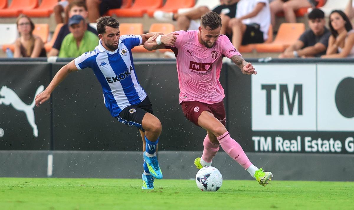 Justin de Haas, ante el Hércules