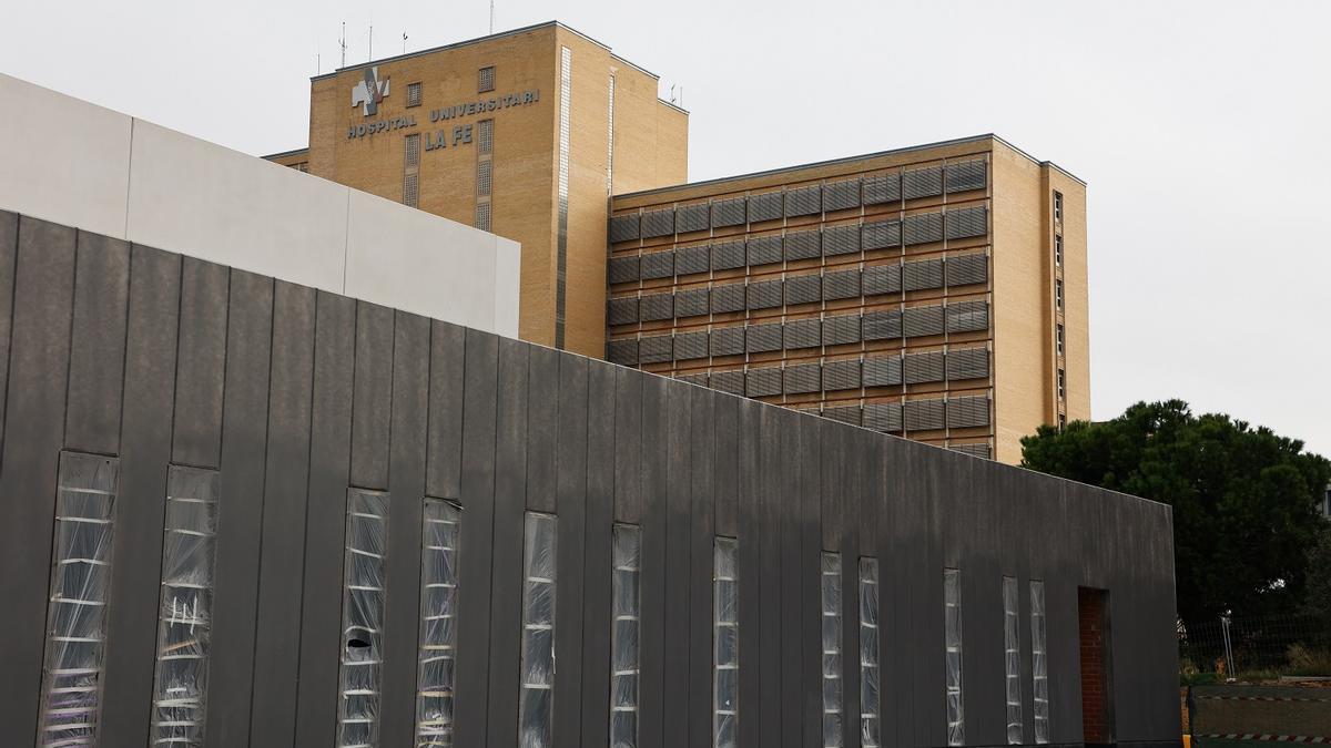 Imagen del antiguo Hospital de La Fe