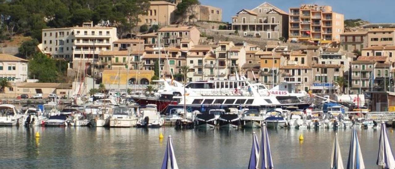 Una vista del Port de Sóller.