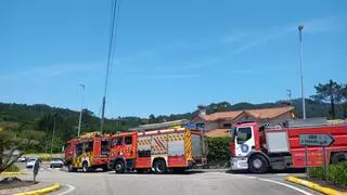 Arde el garaje de una vivienda en Gondomar