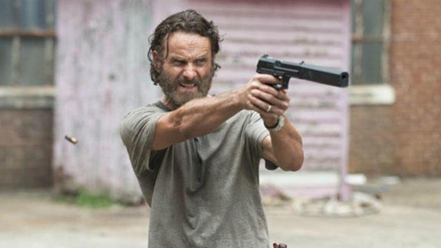 Andrew Lincoln es Rick Grimes.