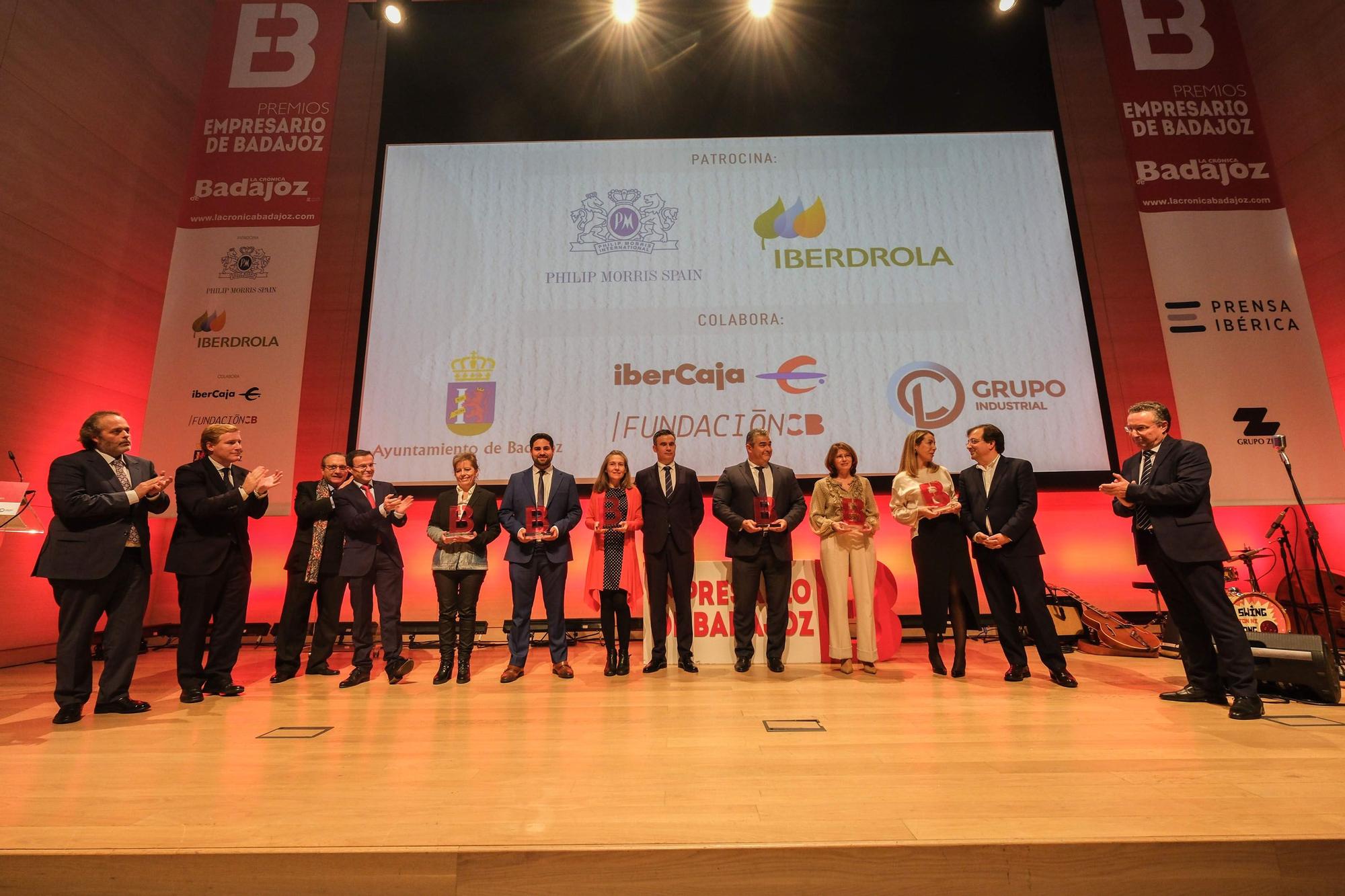 Las imágenes de los XII Premios Empresario de Badajoz