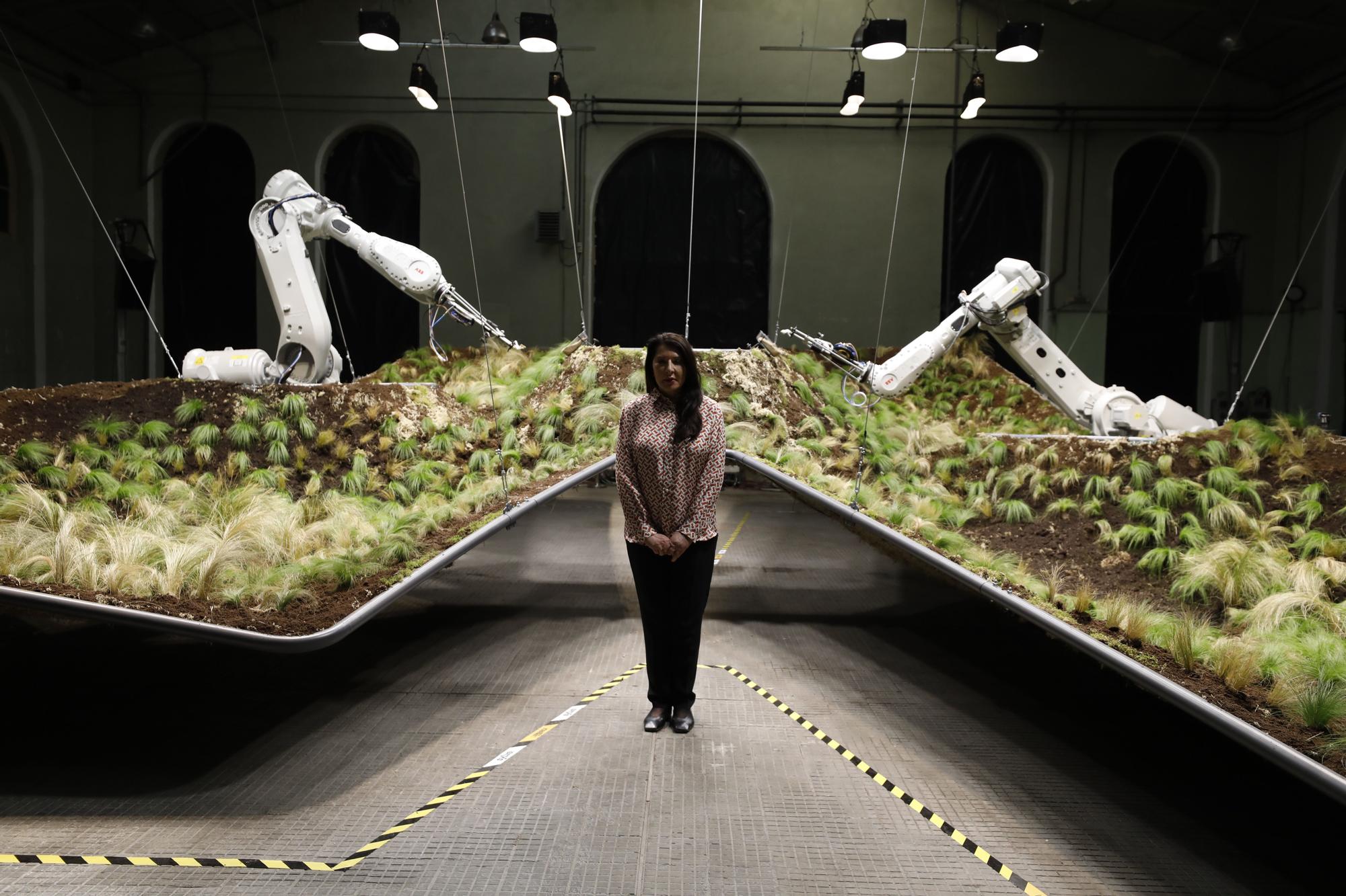 Marina Abramovic, encantada con la exposición sobre su obra en La Vega