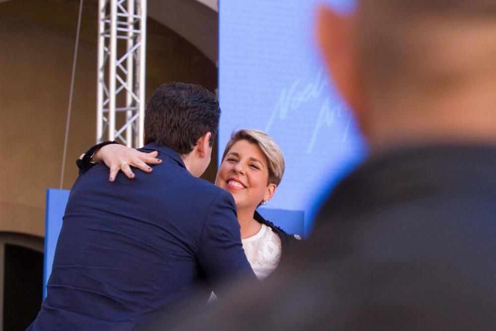 Acto de presentación de Noelia Arroyo como candidata a la alcaldía de Cartagena