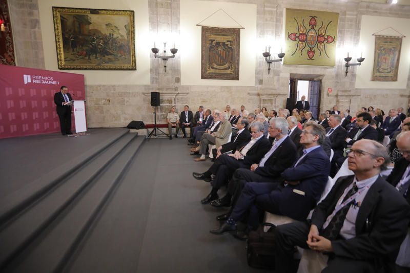 Presentación del jurado de los premios Jaume I.