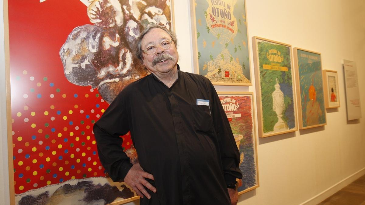 El diseñador gráfico, pintor y escultor Alberto Corazón.