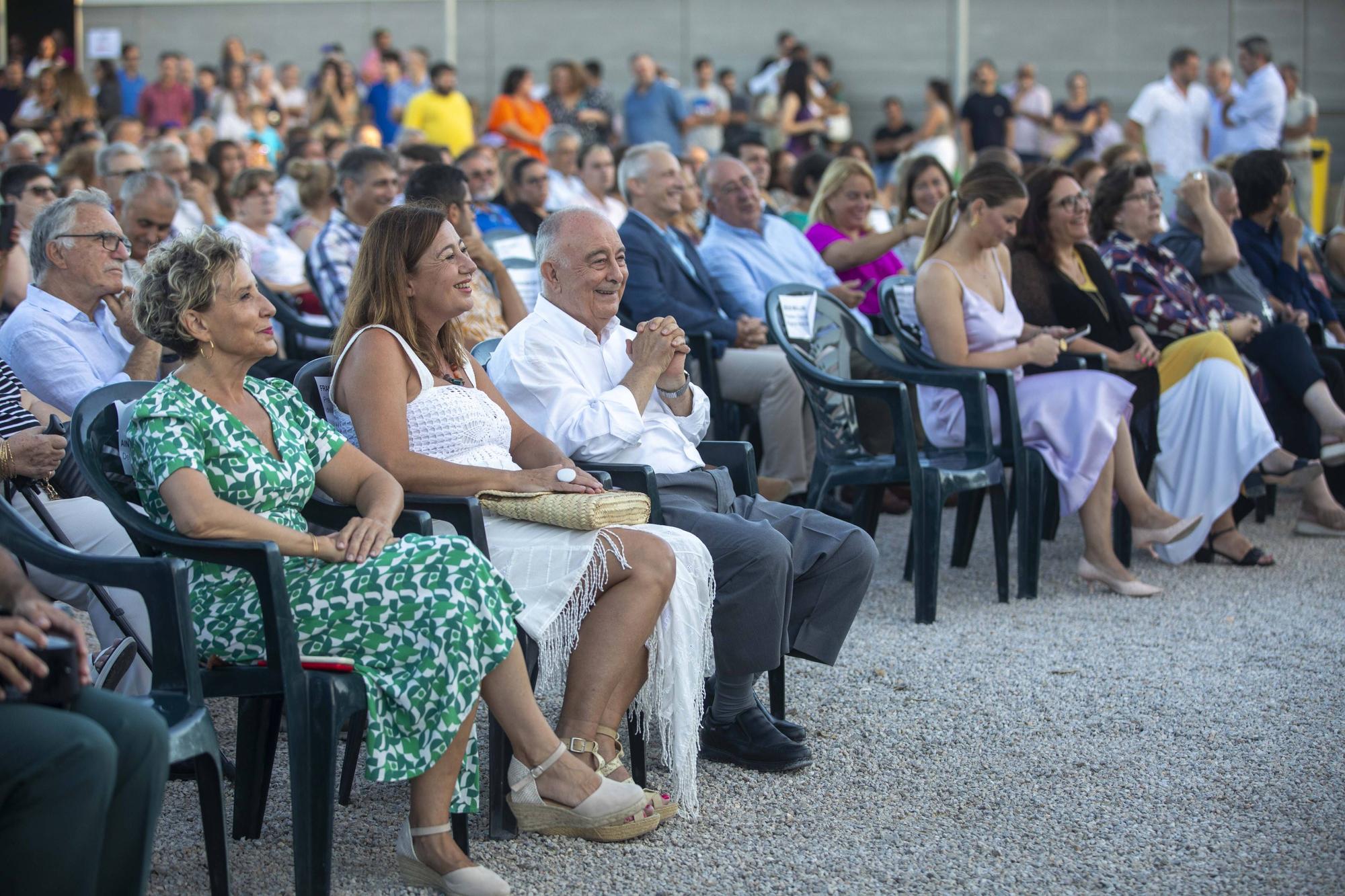 Armengol y Prohens, primer encuentro como presidentas en la gala de Projecte Home