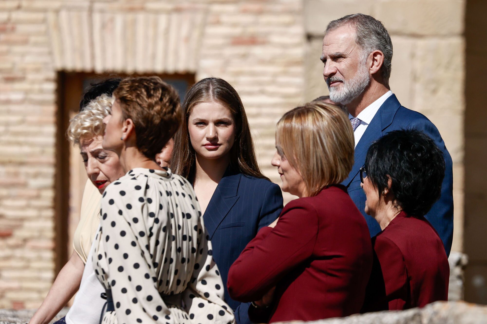 EN IMÁGENES: Leonor se da un baño de multitudes en su estreno como Princesa de Viana