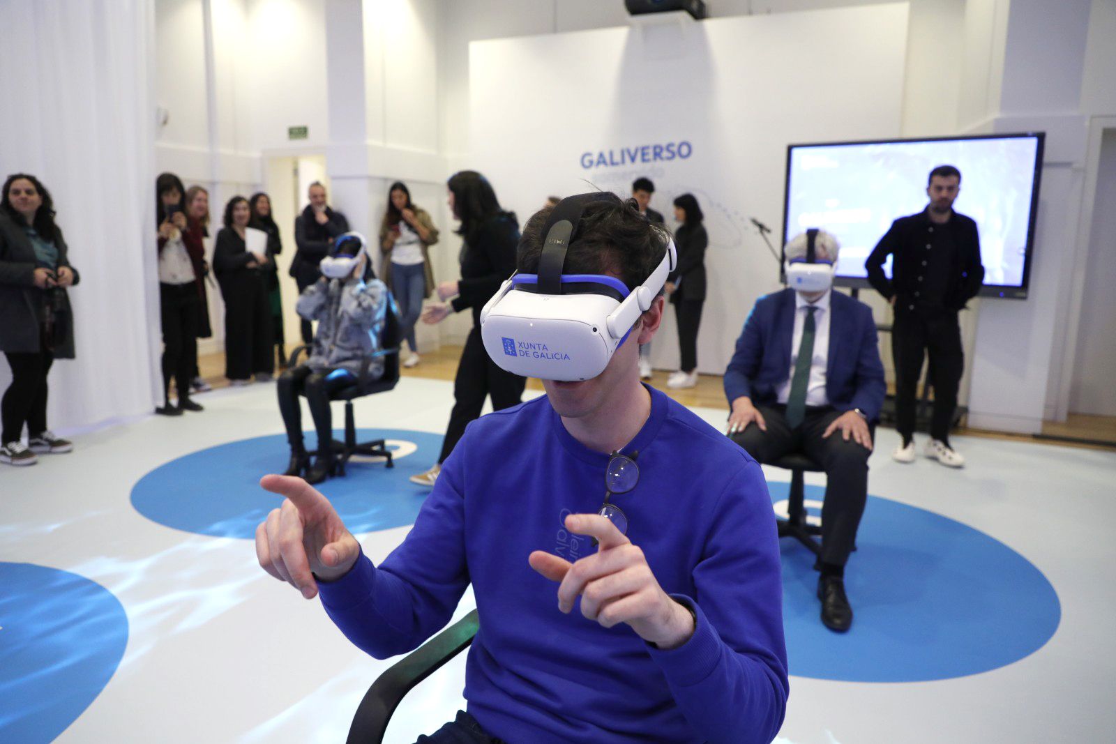 La realidad virtual invita a conocer los fondos de la ría de Vigo y Cíes en el Gaiás