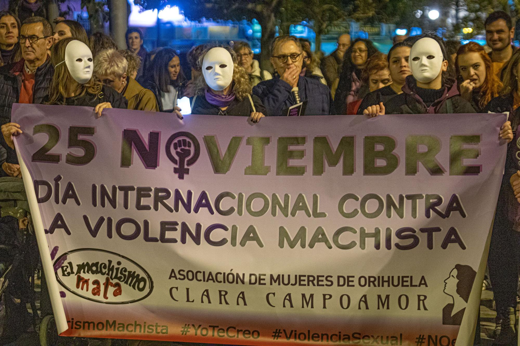 Marcha 25N en Orihuela