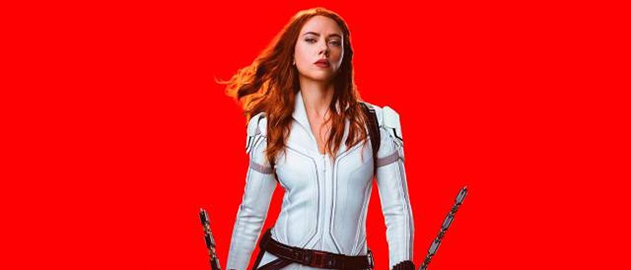 Scarlett Johansson, en una imagen promocional de &#039;Viuda negra&#039;.