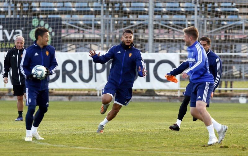 Entrenamiento del 15 de noviembre del Real Zaragoza