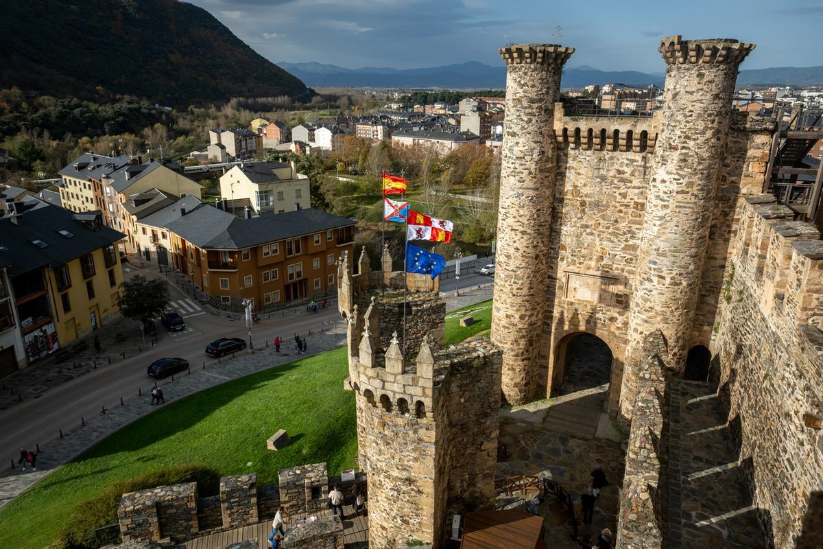 Las vistas desde las murallas son espectaculares.