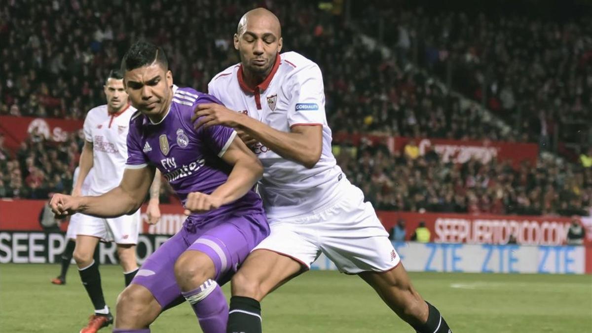 El sevillista N'Zonzi fue una pesadilla para el Real Madrid en el Sánchez Pizjuán