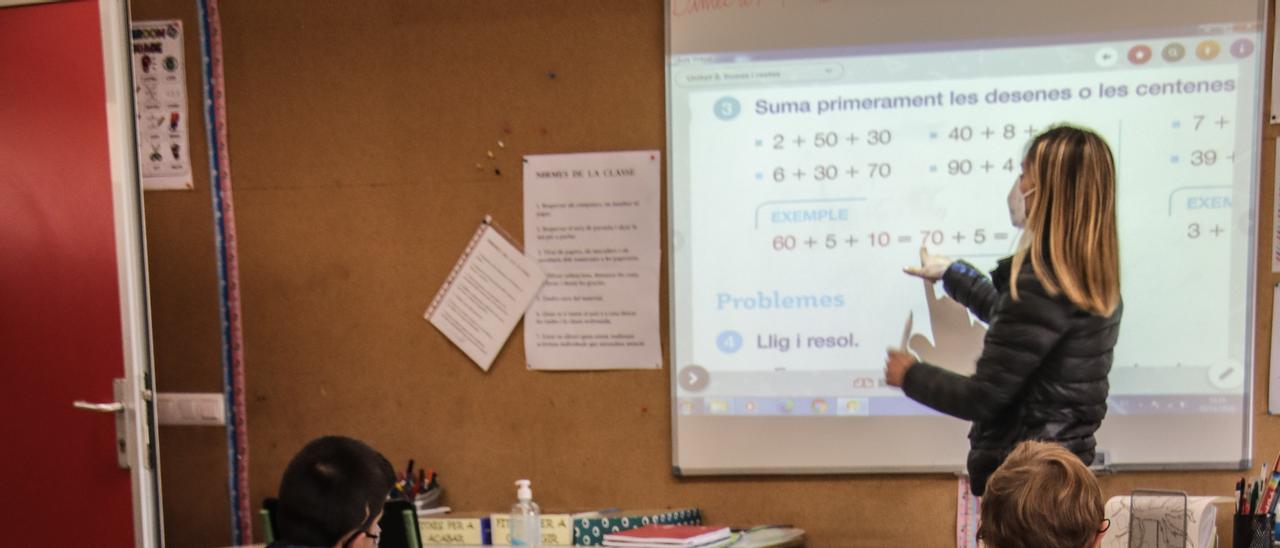 Aula en un centro ce la provincia este curso