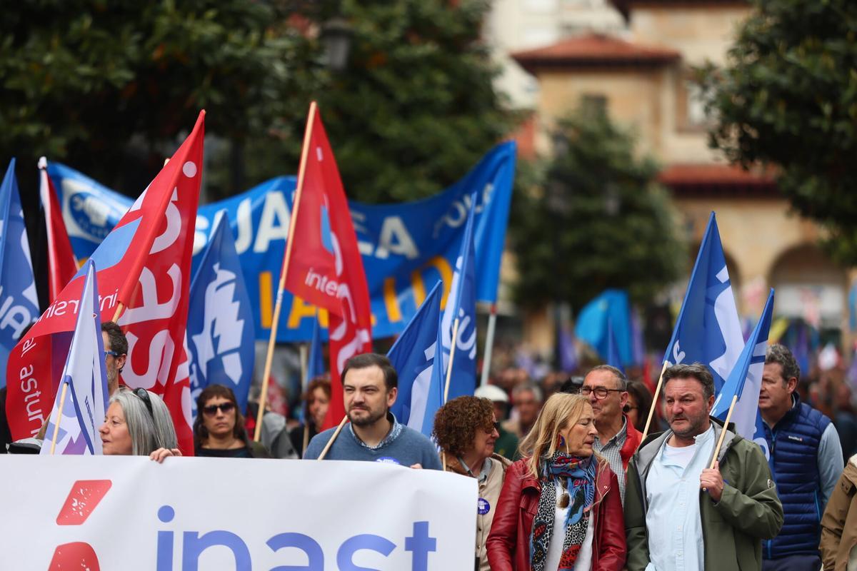 Manifestación por la oficialidad del asturiano Manifestación por la oficialidad del asturiano