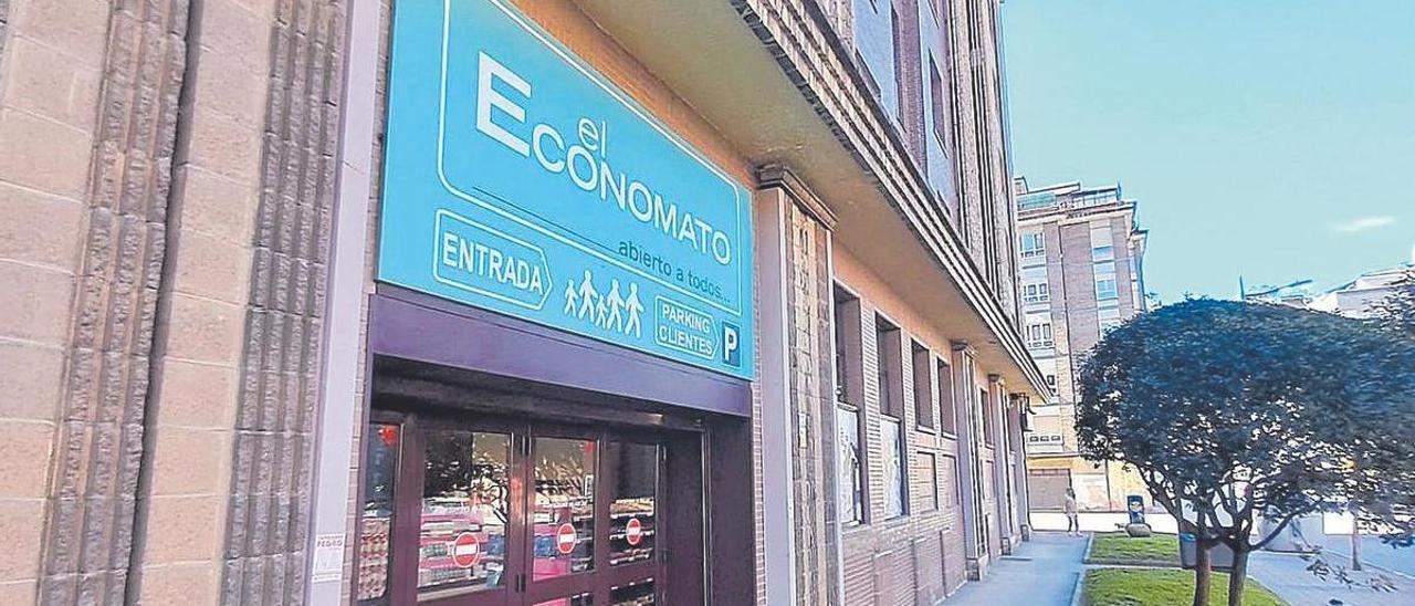 La tienda de la cadena El Economato de Mieres. | D. M.
