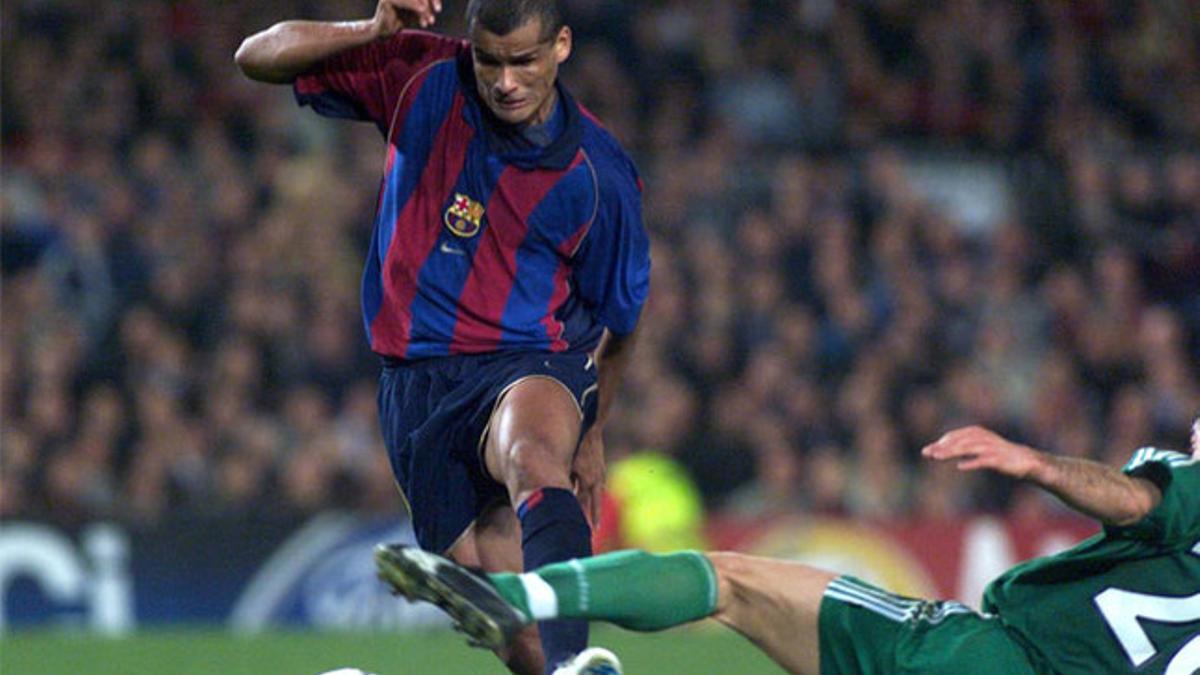 Rivaldo estuvo cinco años en el Barça