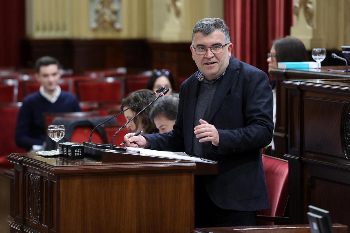 Joan Simonet, conseller de Agricultura, Pesca y Medio Natural del Govern balear