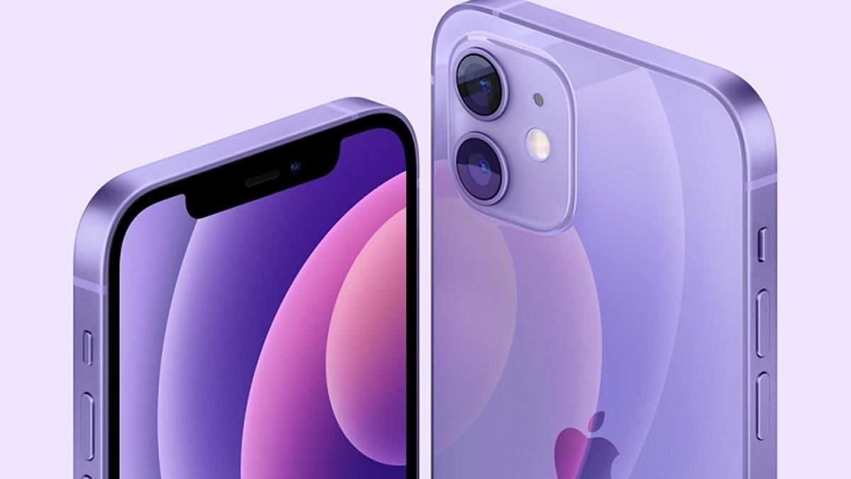 El iPhone 12 se presenta en un nuevo color morado