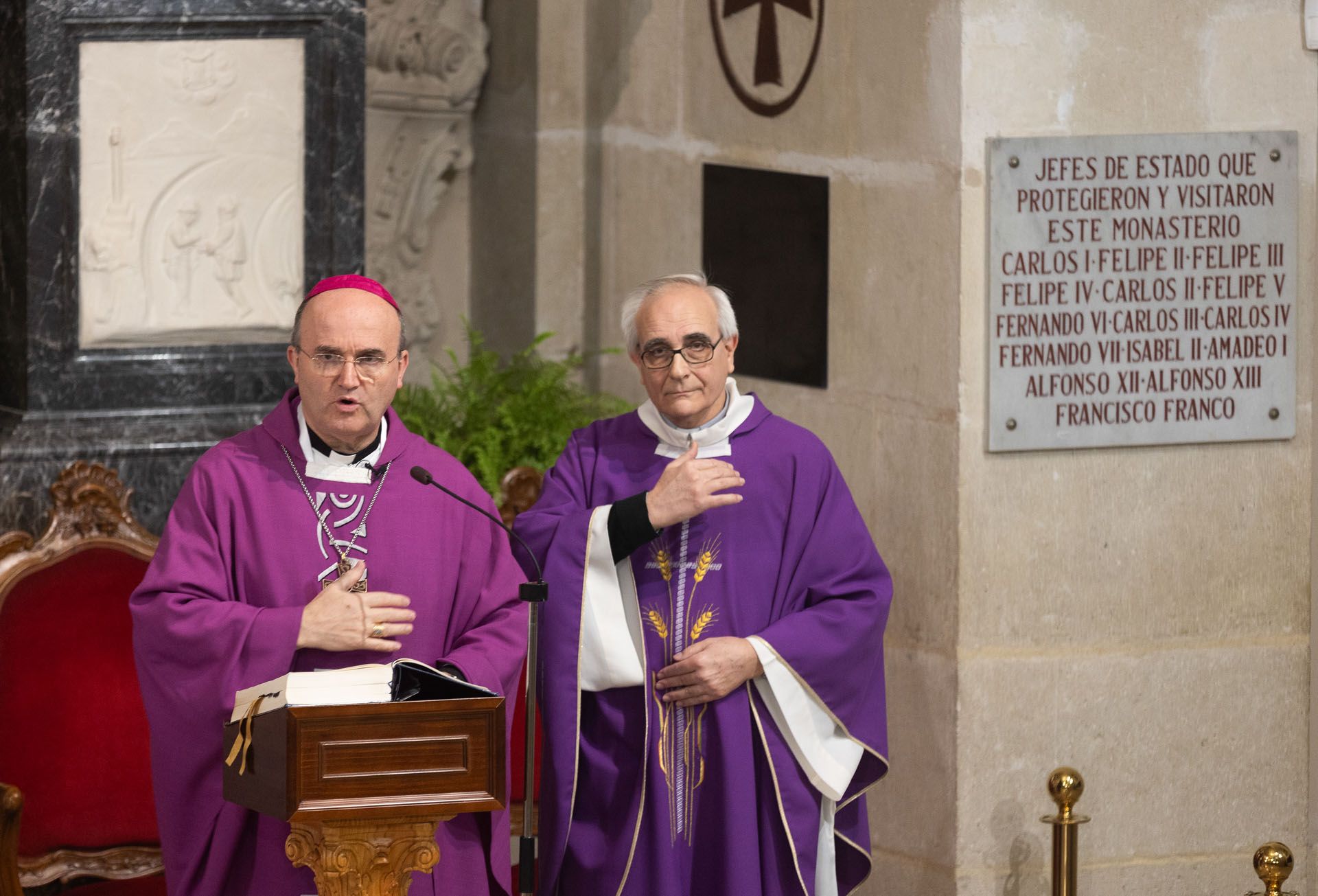 Así ha sido la eucaristía del Año Jubilar oficiada por el obispo José Ignacio Munilla en el Monasterio de Santa Faz