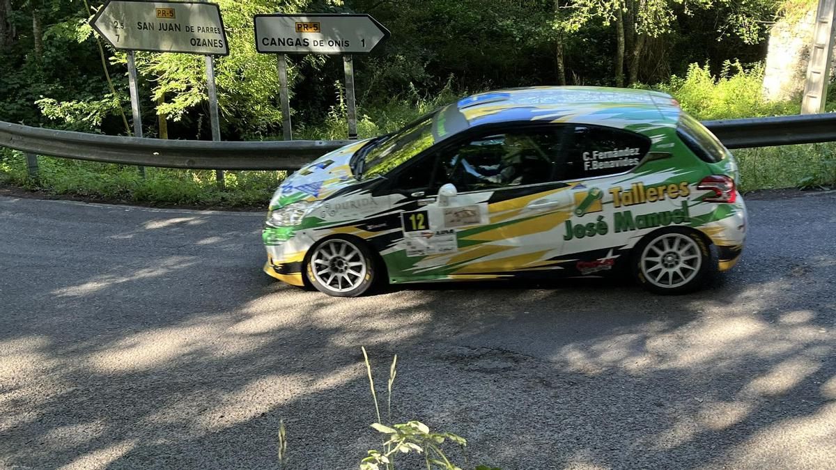 Un edición anterior del rally Picos de Europa.