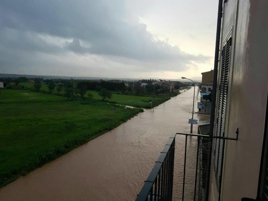 Unwetter auf Mallorca