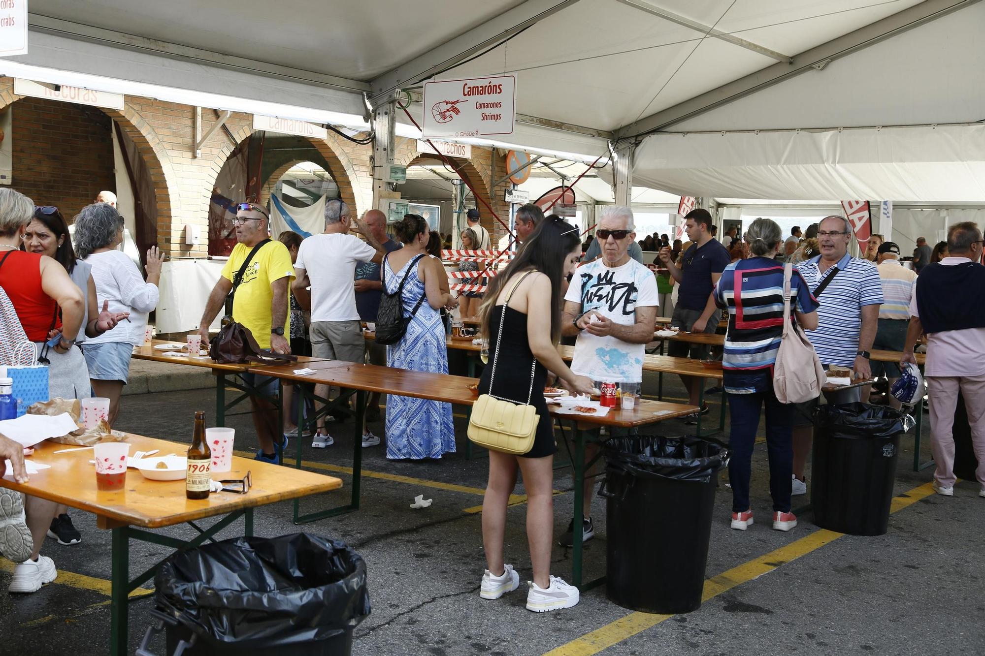 Así fue el martes en la LX Festa do Marisco de O Grove