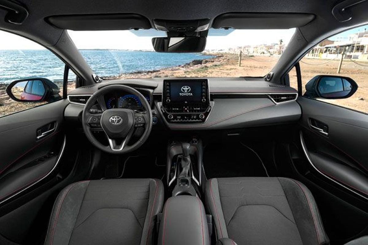 Interior del nuevo Toyota Corolla