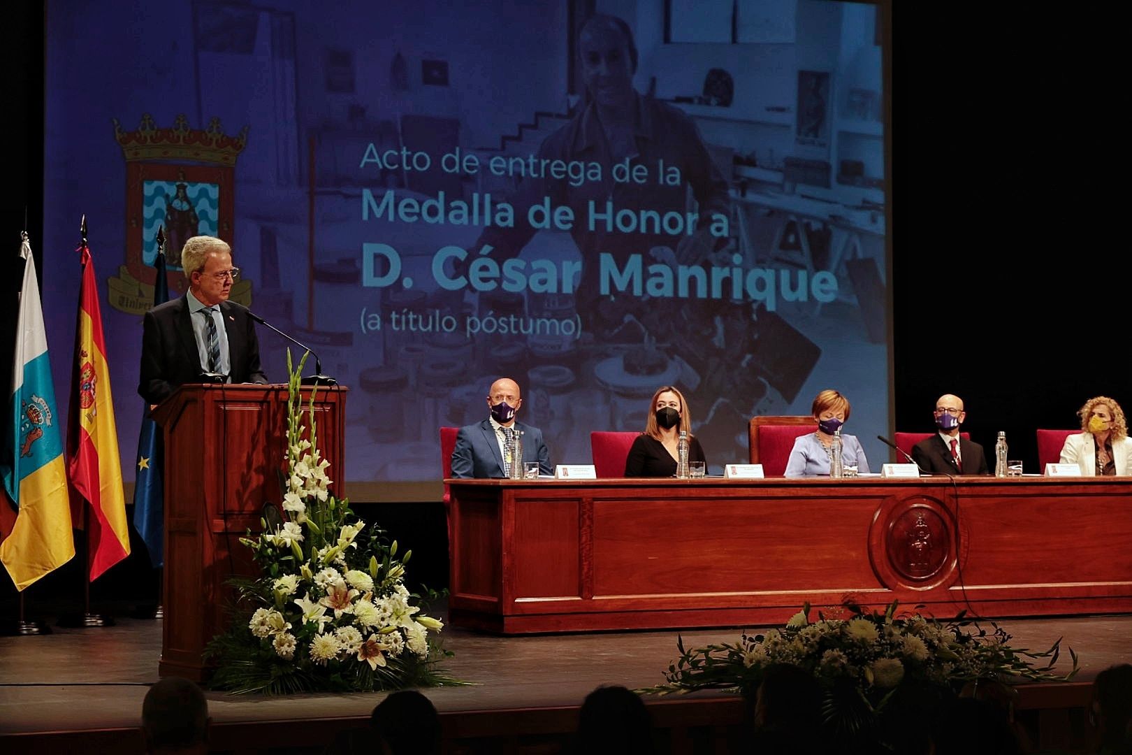 La Universidad de La Laguna homenajea a César Manrique