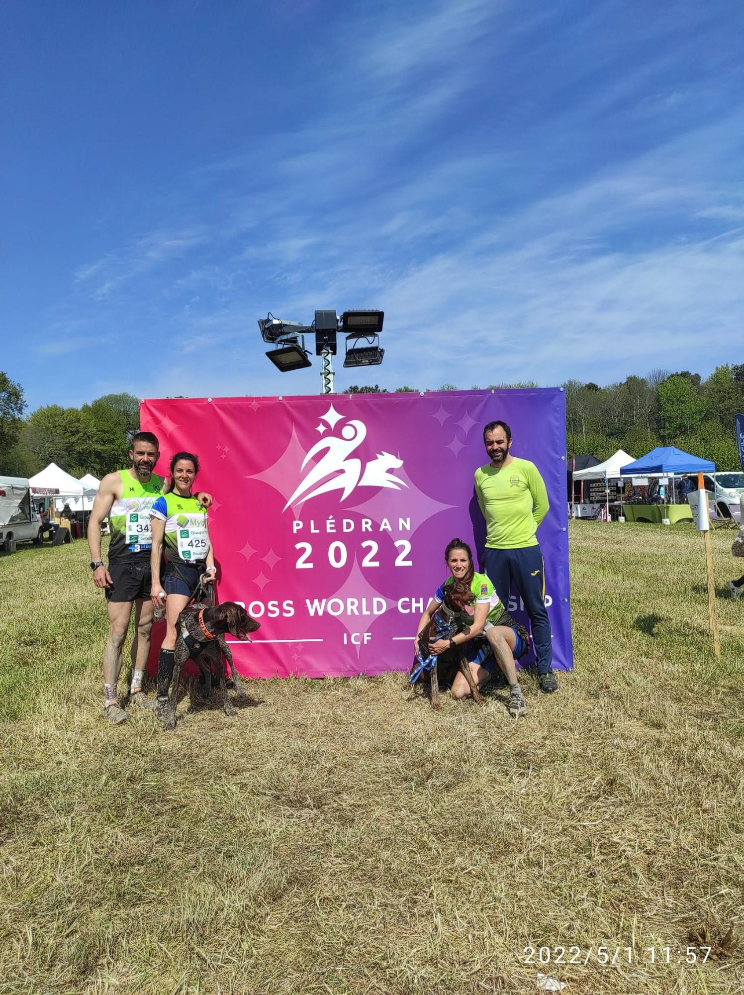 Cristina Pérez, del Celtastur Mushing de Llanera, clasificada para el campeonato de Europa de canicross