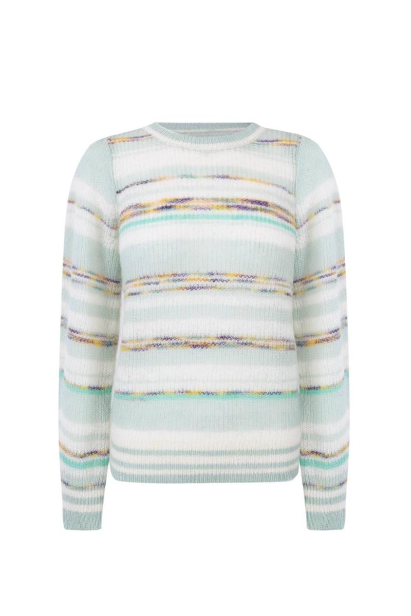 Jersey de punto suave y rayas de colores de Antik Batik