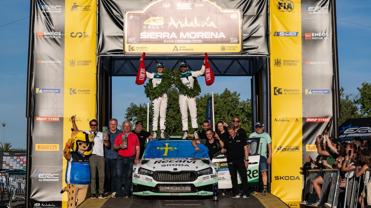 Exito de 'Cohete' Suárez y Skoda en  Córdoba