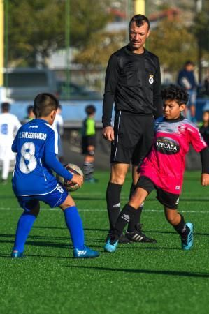 25-01-20  DEPORTES. CAMPOS DE FUTBOL DE LA ZONA DEPORTIVA DEL PARQUE SUR EN  MASPALOMAS. MASPALOMAS. SAN BARTOLOME DE TIRAJANA.  San Fernando de Maspalomas - Gariteño (Benjamines).  Fotos: Juan Castro.  | 25/01/2020 | Fotógrafo: Juan Carlos Castro